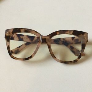 FIFTH & NINTH BLUE LIGHT BLOCKING GLASSES OVERSIZED TORTOISE NWOT